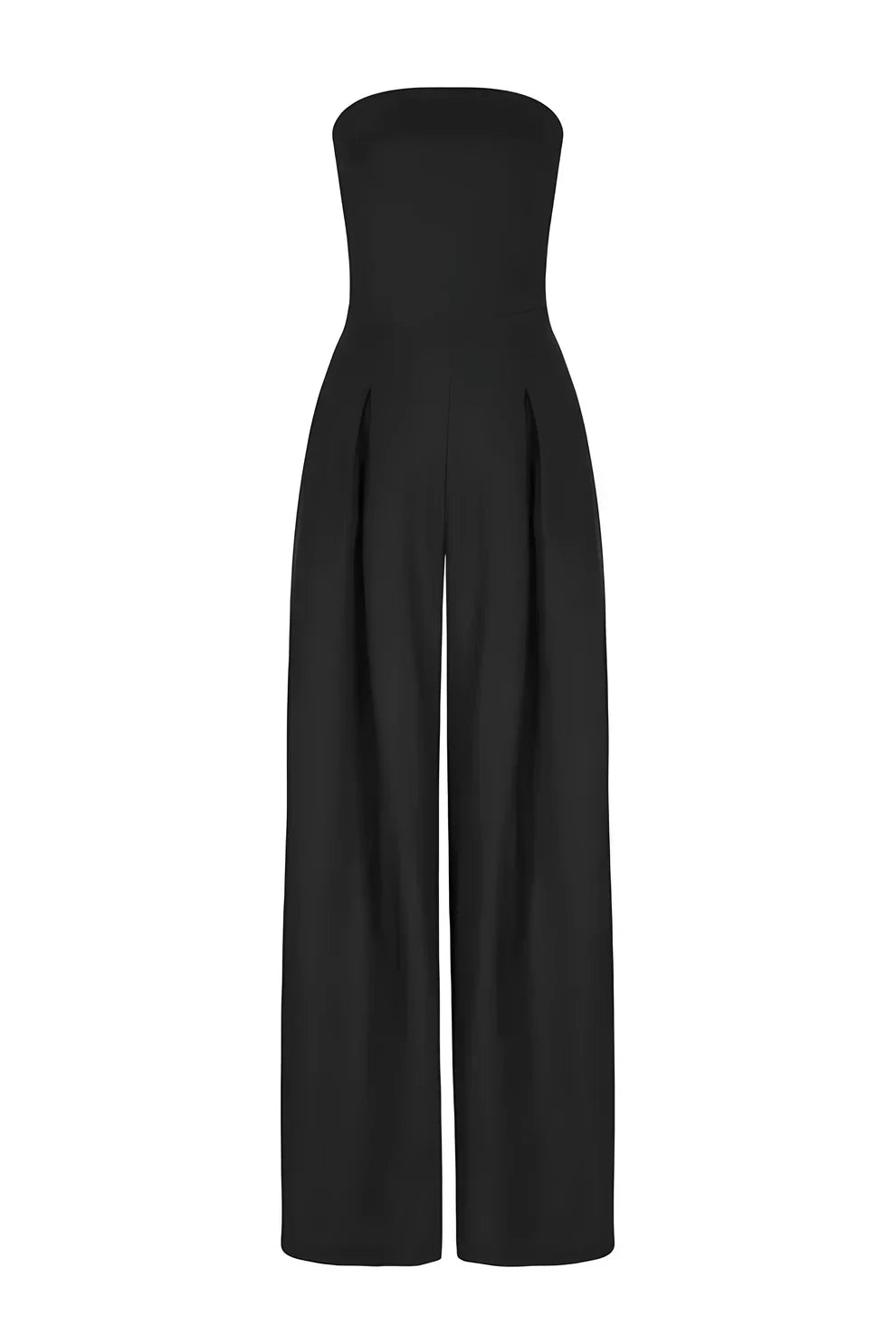 Sophia | Elegant Strapless Wide Leg Jumpsuit