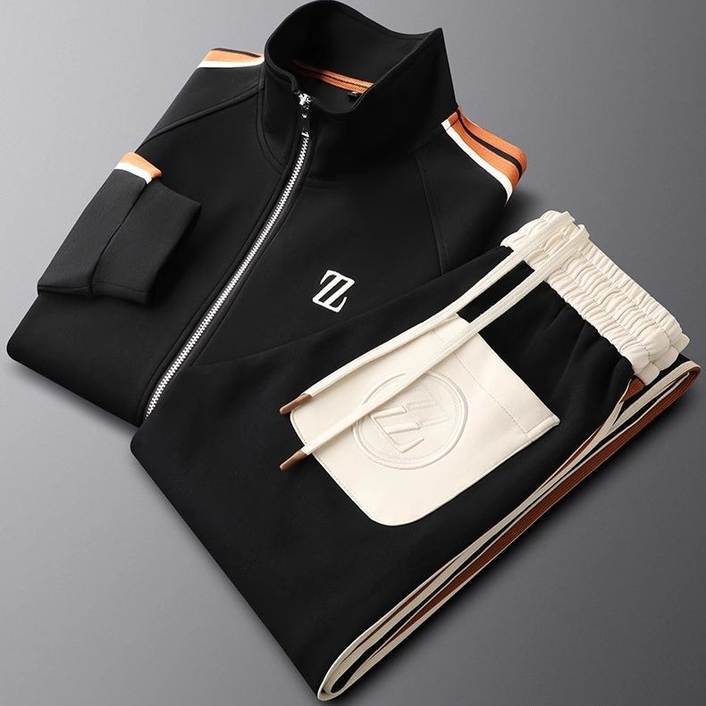 Blake | Sleek Men's Two-Piece Tracksuit With Zip-Up Jacket